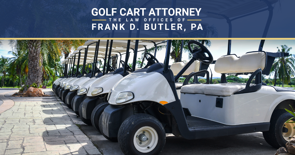 Florida Golf Cart Manufacturer Defect Attorney